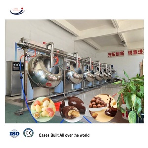 Nouvelle machine à enrober les fraises au <span class=keywords><strong>chocolat</strong></span>, pistolet pulvérisateur automatique de <span class=keywords><strong>chocolat</strong></span> à air froid pour usine de confiserie, grande capacité, pour lait et noix - Product Image 5