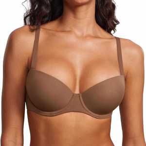 <span class=keywords><strong>Reggiseni</strong></span> Senza Cuciture Plus Size per Donne, Sexy <span class=keywords><strong>Reggiseni</strong></span> Balconette, Lingerie Ultra Morbida e Flessibile, Invisibile Sotto le Magliette, Reggiseno Monopezzo - Product Image 1