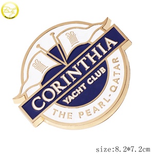 Phụ Kiện Xe Hơi Biển Riêng Chất Lượng Cao Miếng Dán Biểu Tượng Kim Loại Tên Tráng Men Hợp Kim Kẽm Cho Cửa Sổ Xe Hơi - Product Image 2