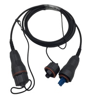 Câble de raccordement extérieur CPRI Multicores FTTA BBU RRU Fullaxs Connecteur étanche LSZH Gaine DX SM CPRI Cordon de raccordement