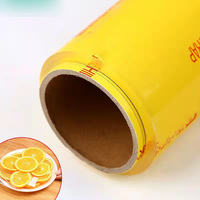 Film plastique PVC de qualité alimentaire Newpower, film étirable soluble dans l'eau, transparent, résistant à l'humidité, imprimé en intaglio, 150 m