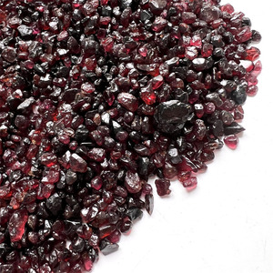 <span class=keywords><strong>Pietra</strong></span> di <span class=keywords><strong>Granato</strong></span> Rosso Levigata all'Ingrosso, Cristallo Naturale Grezzo per Decorazione Casa - Product Image 3