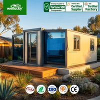 Maison préfabriquée modulaire mobile extensible de luxe australienne avec 3 chambres et salle de bain, maison conteneur préfabriquée, mini-maison