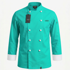Chaqueta de Chef de Primera Calidad, Uniforme Culinario, Material Suave y Transpirable, Ajuste Cómodo, Ropa de Cocina Profesional para Hombres - Product Image 4