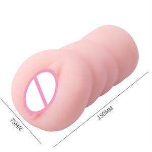 リアルなポケットサイズの男性用オナホール、厚い陰唇とタイトな肛門を備えた男性用マスターベーター、リアルな男性用ストローカー - Product Image 3