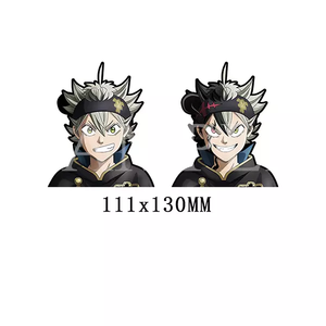 Nouveaux Designs d'Anime Black Clover Autocollants 3D en Mouvement <span class=keywords><strong>Manga</strong></span> Garçon Autocollants Changeants pour Voiture Autocollants pour Ordinateur Portable Décoration Murale - Product Image 6