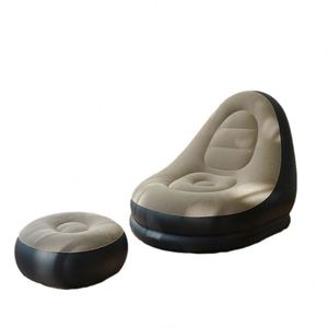 Modern Design Single <b>Sofa</b> <b>Bed</b> Automatic Inflatable <b>Folding</b> Chair Eco TPU Outdoor Bedroom Leisure Multicolor - Product Image 4