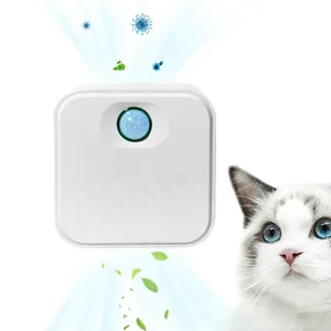 4000mAh Professional Electric Pet Odor Air Freshener Odor Remover Rechargeable Air Purifier for Cats Pet Odor Eliminator