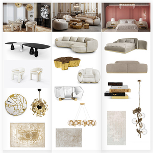 Hiện đại cao cấp sang trọng ăn uống thiết lập tự nhiên bằng đá cẩm thạch biệt thự phòng ăn đồ nội thất giải pháp hoàn chỉnh cho thiết kế nội thất - Product Image 1