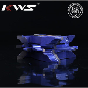 Pemotong Profil Papan Kayu KWS Custom untuk Mesin Penggiling Vertikal Spindle Moulder Shaper <span class=keywords><strong>Cutter</strong></span> Head Mesin Pertukangan Kayu - Product Image 5