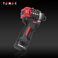 Perceuse-visseuse sans fil TOMAC Pro 16V Li-ion Brushless 1/4" Hex 50Nm certifiée CE pour bricolage et assemblage de meubles