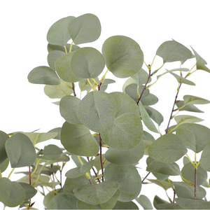 Arbre d'eucalyptus artificiel Xinlei 1,2 m 1,5 m 1,8 m en plastique et soie, plante décorative d'intérieur et d'extérieur sur pied - Product Image 2