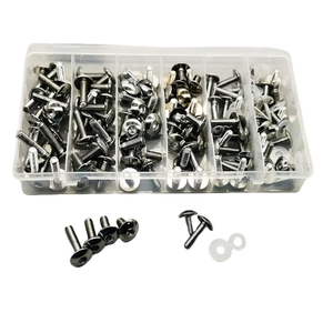 160 Pièces Carénage Boulon Kit Carénage Carrosserie Pare-Brise Écran Boulon Boutique Assortiment <span class=keywords><strong>Concessionnaire</strong></span> Pack Kit Sportbike - Product Image 5