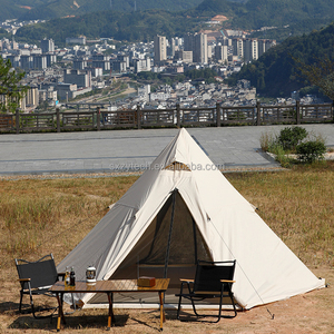 Tente de camping en plein air portable à une chambre Tissu Oxford imperméable avec alliage d'aluminium pour les camps familiaux - Product Image 3