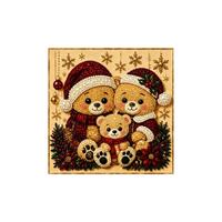 Kits de peinture diamant 5D Noël Perle Diamant, Décoration Murale DIY, Décoration Intérieure, Vente en Gros