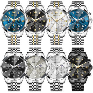 <span class=keywords><strong>Montre</strong></span> personnalisée OEM 3670 avec logo pour hommes, nouveau design, vente en gros d'usine, <span class=keywords><strong>montre</strong></span> à quartz pour hommes, étanche, promotionnelle, bracelet en acier inoxydable - Product Image 6