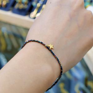 Tarnish Free Waterproof Cute 316l Stainless Steel Jewlery 14k 18k Gold Plated <b>Bead</b> <b>Bracelet</b> Dainty for Women - Product Image 4