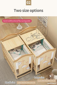 CLAF BEBE all'ingrosso disponibile in magazzino bianco Set di biancheria da letto per bambini Cribwholesale - Product Image 4