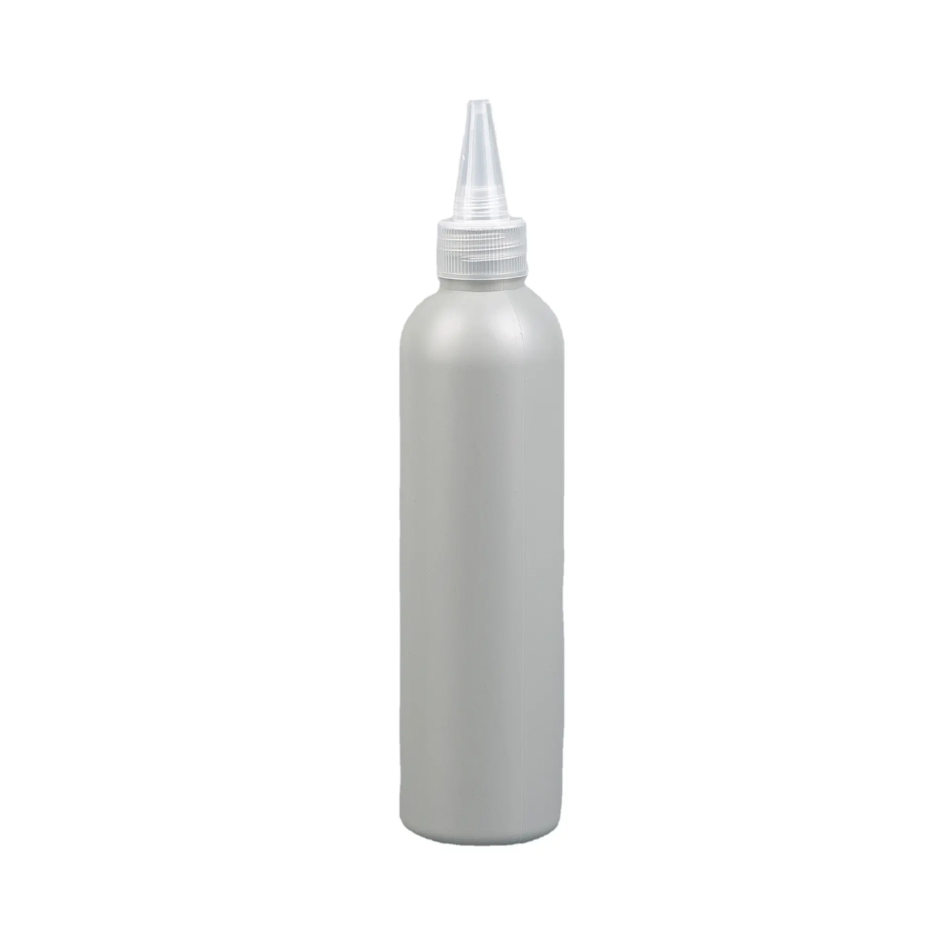 30/60/120/240ml all'ingrosso punta bocca colla erogazione bottiglia vuota bottiglia di plastica cilindrica pigmento bottiglia di plastica