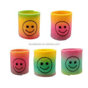 Маленькое градиентное кольцо для лица, весеннее кольцо, развивающие игрушки для детей, пластиковое Радужное кольцо - Product Image 4