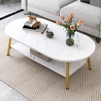 Meuble de table en verre trempé, design moderne, double pont, rotin, thé, café