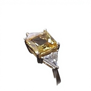 แหวนเงินแท้ 925 สำหรับผู้หญิง ทรง Asscher ประดับเพชรโมอิสซาไนต์ทรงเรขาคณิต ดีไซน์แบบหนามเตย คลาสสิก เหมาะสำหรับเป็นของขวัญสำหรับเธอ - Product Image 3