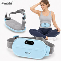 Masajeador Eléctrico Desechable para Alivio del Dolor Menstrual, Producto de Masaje para la Zona Abdominal Inferior, Comodidad en Viajes, Cuidado Diario Femenino, Compresa Cálida