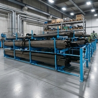 Étagère télescopique électrique à cantilever |   Stockage automatisé de tuyaux et de barres métalliques |   WMS Ready Heavy Duty |   Conception Gratuite