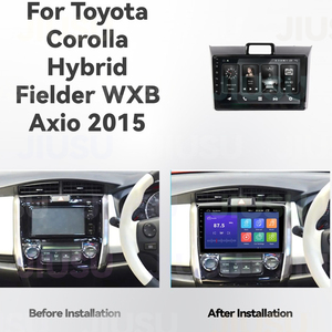 <span class=keywords><strong>Android</strong></span> 13 Radio de coche navegación GPS REPRODUCTOR DE DVD estéreo SISTEMA DE Audio Multimedia para Toyota Corolla Axio Fielder 2015 + con Carplay - Product Image 2