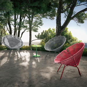 ชุดโต๊ะและ<span class=keywords><strong>เก้าอี้</strong></span>หวายกลางแจ้งดีไซน์ใหม่กลีบดอกไม้ลายดอกบัวเฟอร์นิเจอร์ผ้าอลูมิเนียมแบบโมเดิร์นกรอบ2ชุด - Product Image 1