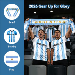 Gahumi 2026 Canada Mexico Usa Soccer Custom Fan <b>Scarf</b> Wholesale China Suppliers Fan <b>Scarf</b> <b>Knitted</b> Winter Football <b>Scarves</b> - Product Image 6