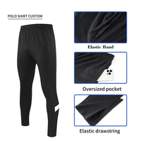 Conjunto de Camiseta y Pantalones de Fútbol para Hombre San Yi San, 100% Poliéster, Cómodo, Transpirable, Cintura Elástica, Cuello Alto