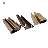 Dernier design moderne, accessoires d'armoires de cuisine, profils en Aluminium d'excellente qualité, profilé de cuisine