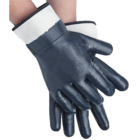 Heavy-Duty Men's Oil Resistant Work Gloves - Image 3