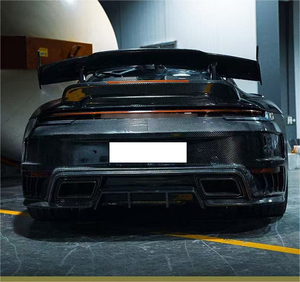Facelift para Porsche <span class=keywords><strong>Carrera</strong></span> S 911 992 2018-2024 a Topcar Stinger GTR Kit de carrocería de fibra de carbono seco Barra frontal - Product Image 6