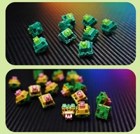Clavier mécanique personnalisé Outemu Lotus Switch en plastique avec interrupteurs linéaires remplaçables à chaud 5 broches, personnalisable DIY pour le gaming