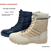 Bottes de randonnée imperméables pour hommes, durables et confortables pour la randonnée en plein air, l'alpinisme, l'entraînement sur le terrain de bataille, l'entraînement tactique