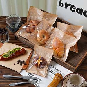 Sacs en papier jetables en gros pour pain, toasts, beignets, bagels – Emballage idéal pour garder le pain frais et délicieux - Product Image 2