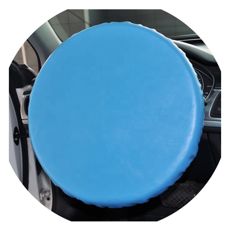 Full Protection PVC Leather Steering Wheel Cover - A-2214F Model | AAS Brand