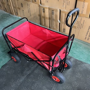 Carrito de Camping Plegable para Exteriores, Playa y Picnic, con <span class=keywords><strong>Ruedas</strong></span> Neumáticas, en Oferta - Product Image 4