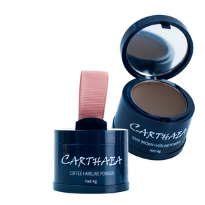CARTHAIA แป้งปกปิดเส้นผมสีน้ำตาลเข้มแบบชั่วคราว 4 กรัม แป้งสำหรับปกปิดหนังศีรษะบางและจุดศีรษะล้าน - Product Image 2