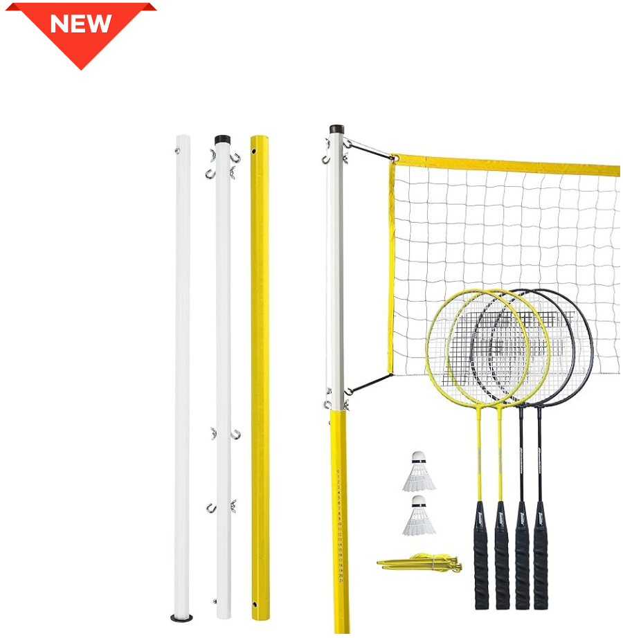 BM02B Portable Badminton Net and Mobile Manufactured in China