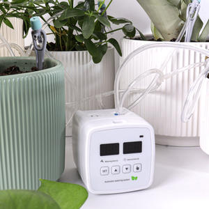 Sistema de riego automático por goteo, kit de riego con temporizador de 200s y 24h para plantas en maceta y suculentas, uso en interiores y exteriores - Product Image 2