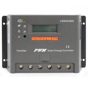 EPEVER kontroler pengisi daya matahari, VS1024BN 10A 12v/24v PWM dengan RS485 untuk penggunaan rumah EPSOLAR