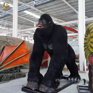 Modèle d'animal animatronique gorille de simulation de parc d'attractions SGAA63 pour centre commercial - Product Image 1