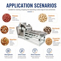 Nouvelle machine de découpe de dattes sèches, de noix de betel, de noix de cajou et d'arachides avec engrenage pour moulin à farine, haute efficacité