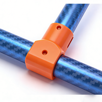 Conector en T de Aleación de Aluminio 16-30mm, Junta Fija para Tren de Aterrizaje de Drones Agrícolas, Soporte Horizontal y Vertical, Venta al por Mayor