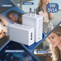 Expédition en 3 jours pour 1000 chargeurs muraux USB double 10W 5V 2A, versions prise US et EU, CE RoHS FCC, blanc et noir, OEM ODM, vente en gros
