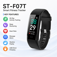 Pemasok Logo Kustom Gelang Pintar Olahraga AMOLED Pelacak Detak Jantung Pedometer Pengisian Cepat untuk Android Pesanan Kustomisasi Merek