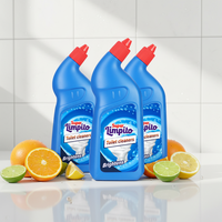 Nettoyant WC en gel puissant et écologique de 600 ml, détergent liquide pour lessive jetable et écologique